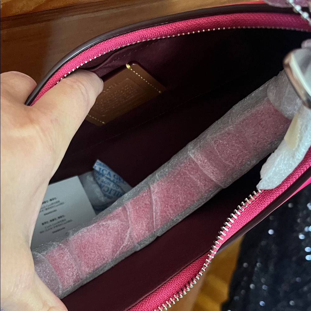 Coach Neon Pink Shoulder Bag - Picture 8 of 8